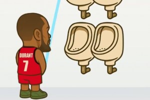 各显神通尿🤣SGA裁判护池 詹姆斯父子同台 乔治直播尿一地