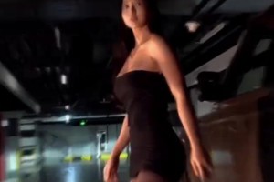 张曼源这身黑丝装扮，未免也太诱惑了！🙊