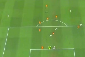 游戏里都做不到！上帝视角看梅西世界杯对荷兰这记神助攻！